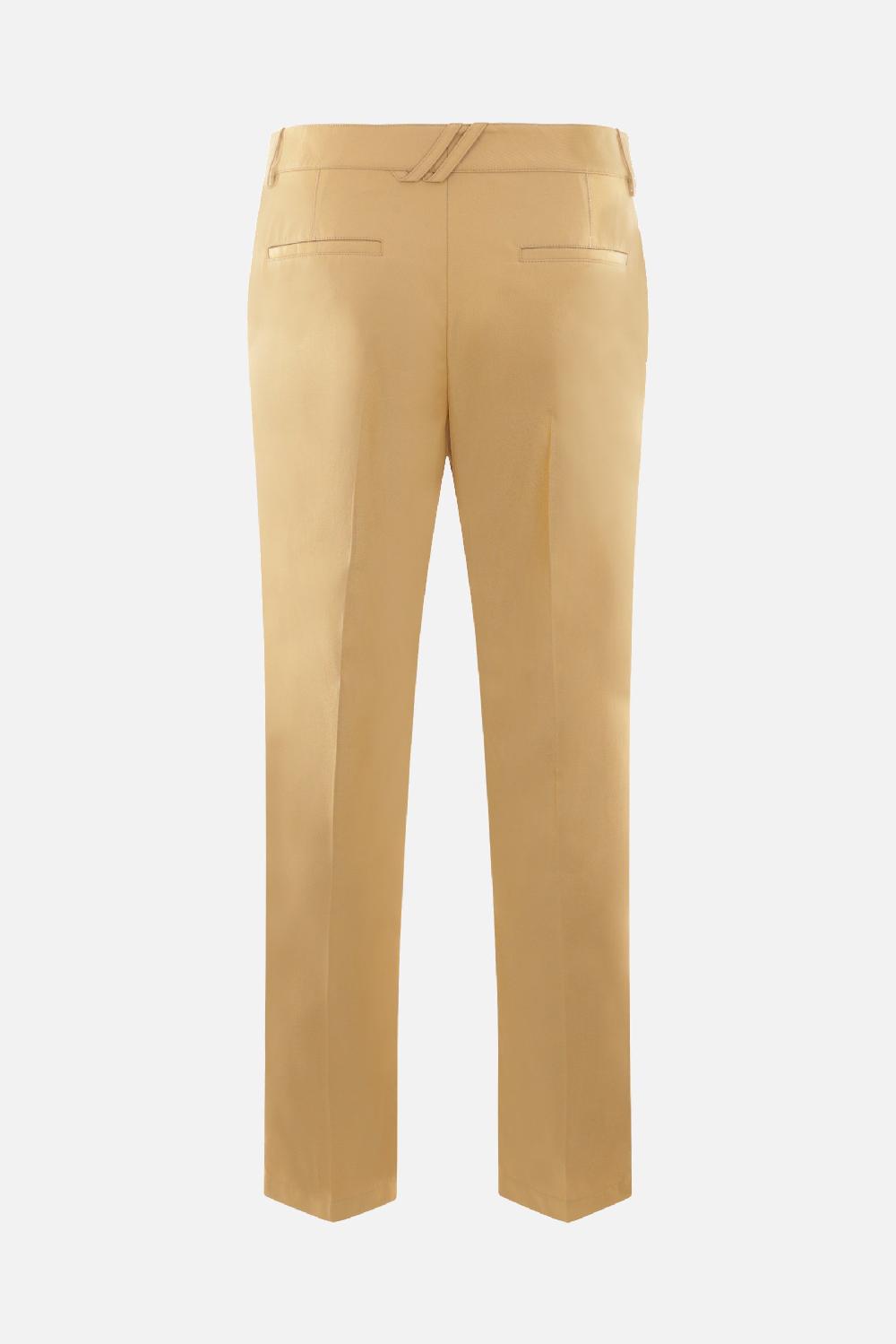 BURBERRY Pantalone Chino In Twill Di Cotone