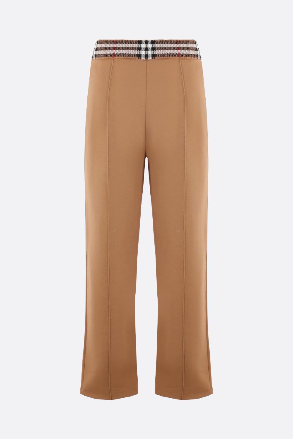 BURBERRY Pantalone Jogging Dellow In Maglia