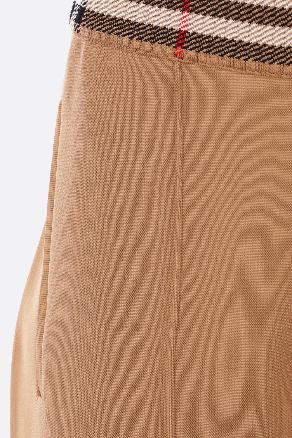 BURBERRY Pantalone Jogging Dellow In Maglia