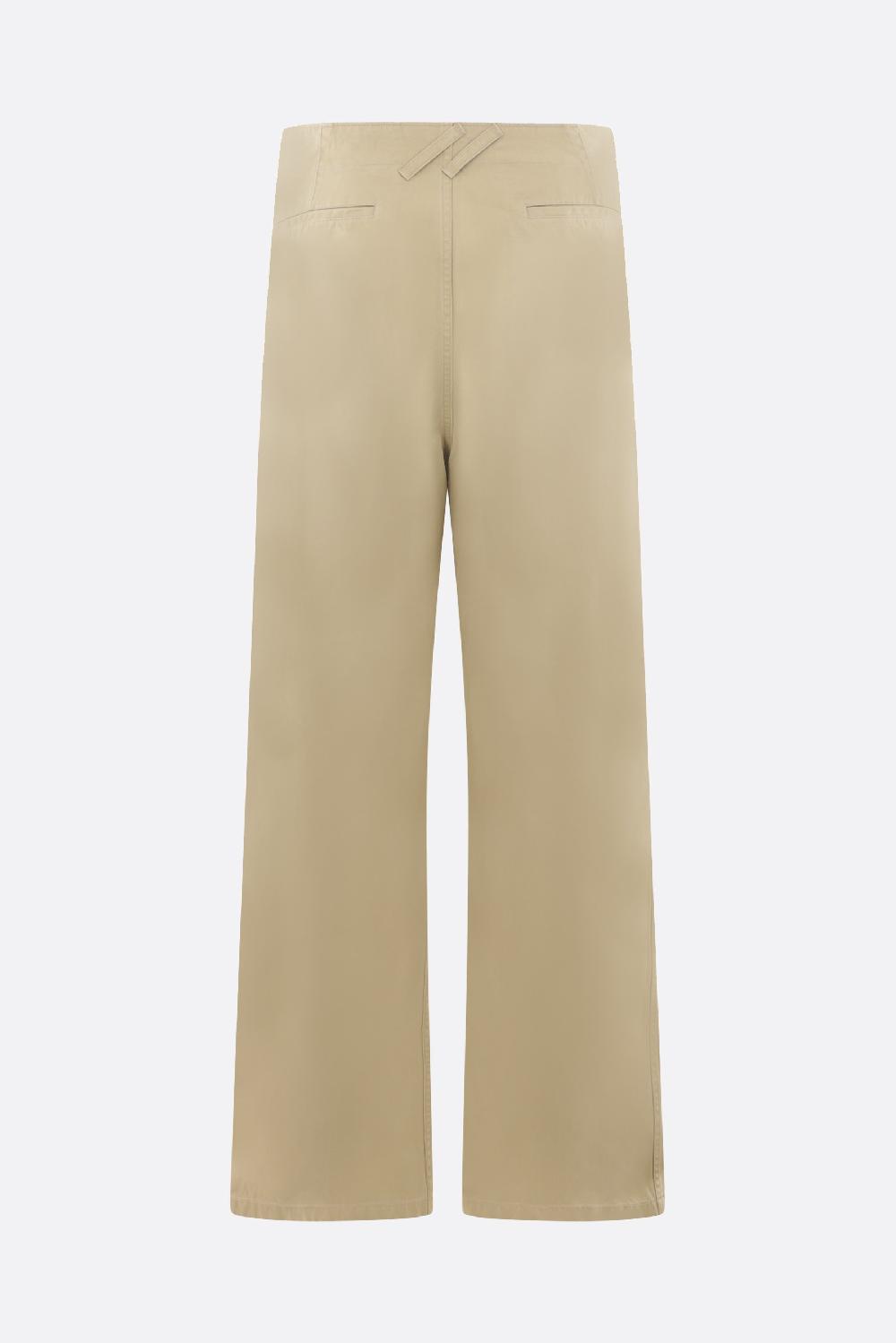 BURBERRY Pantalone Loose-fit In Cotone