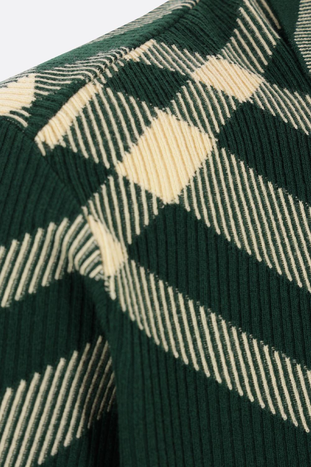 BURBERRY Polo In Maglia Check