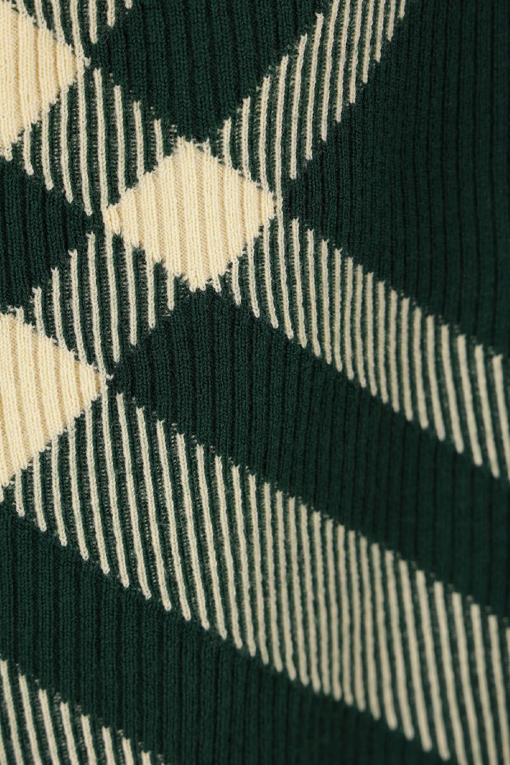 BURBERRY Polo In Maglia Check