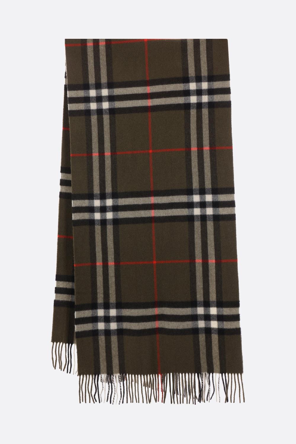 BURBERRY Sciarpa In Cashmere Check