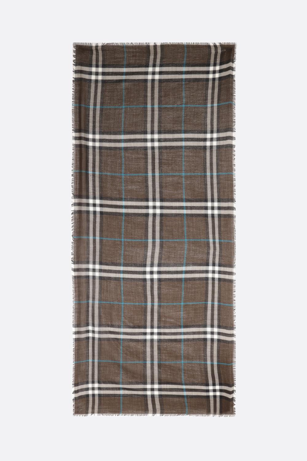 BURBERRY Sciarpa In Lana Check