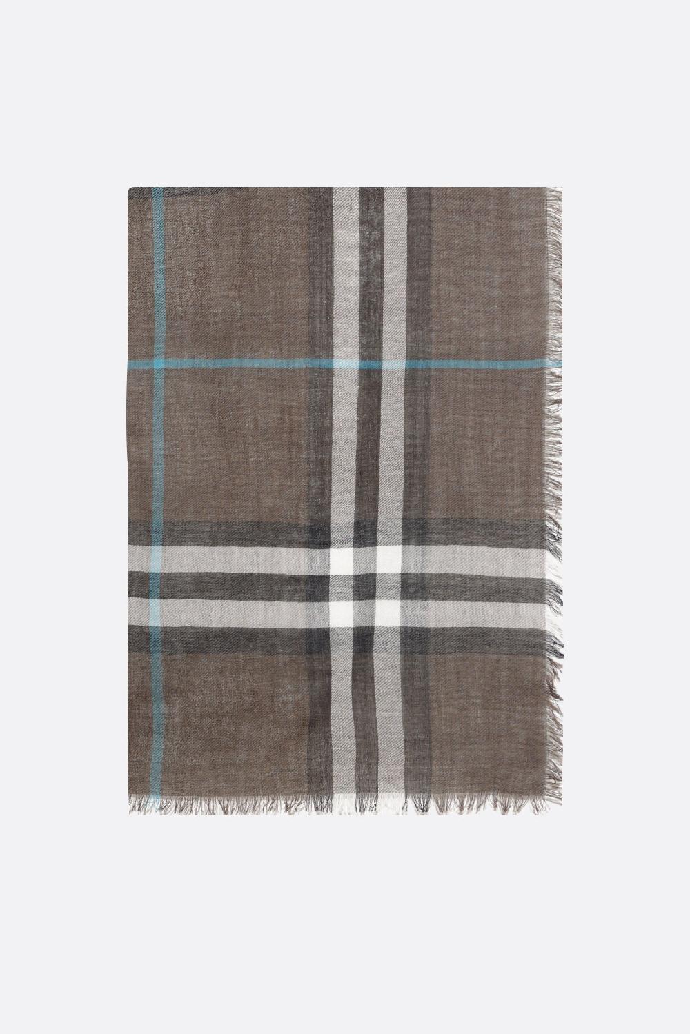 BURBERRY Sciarpa In Lana Check