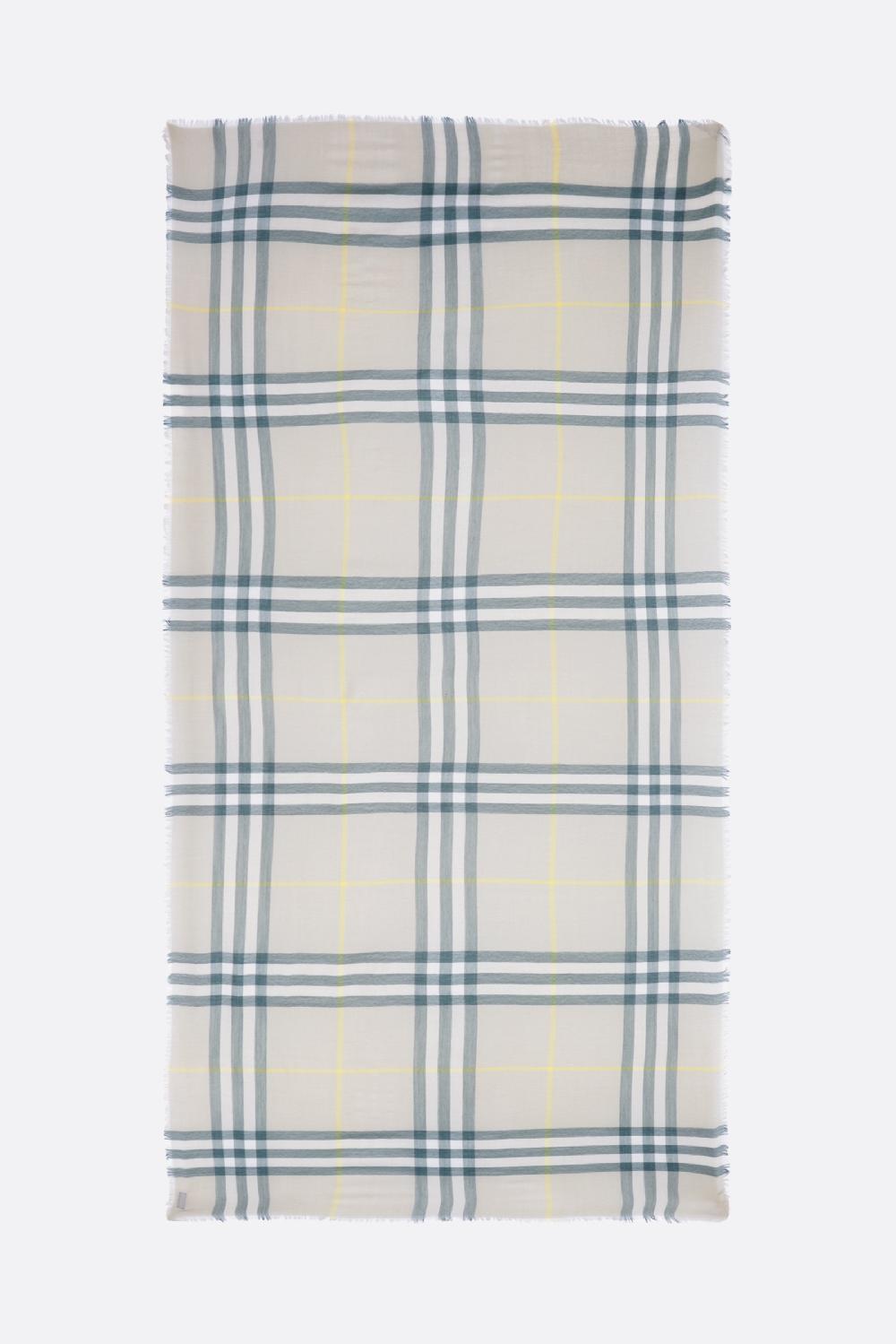 BURBERRY Sciarpa In Lana Check