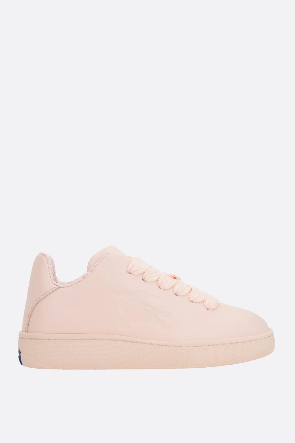 BURBERRY sneaker Box in pelle liscia