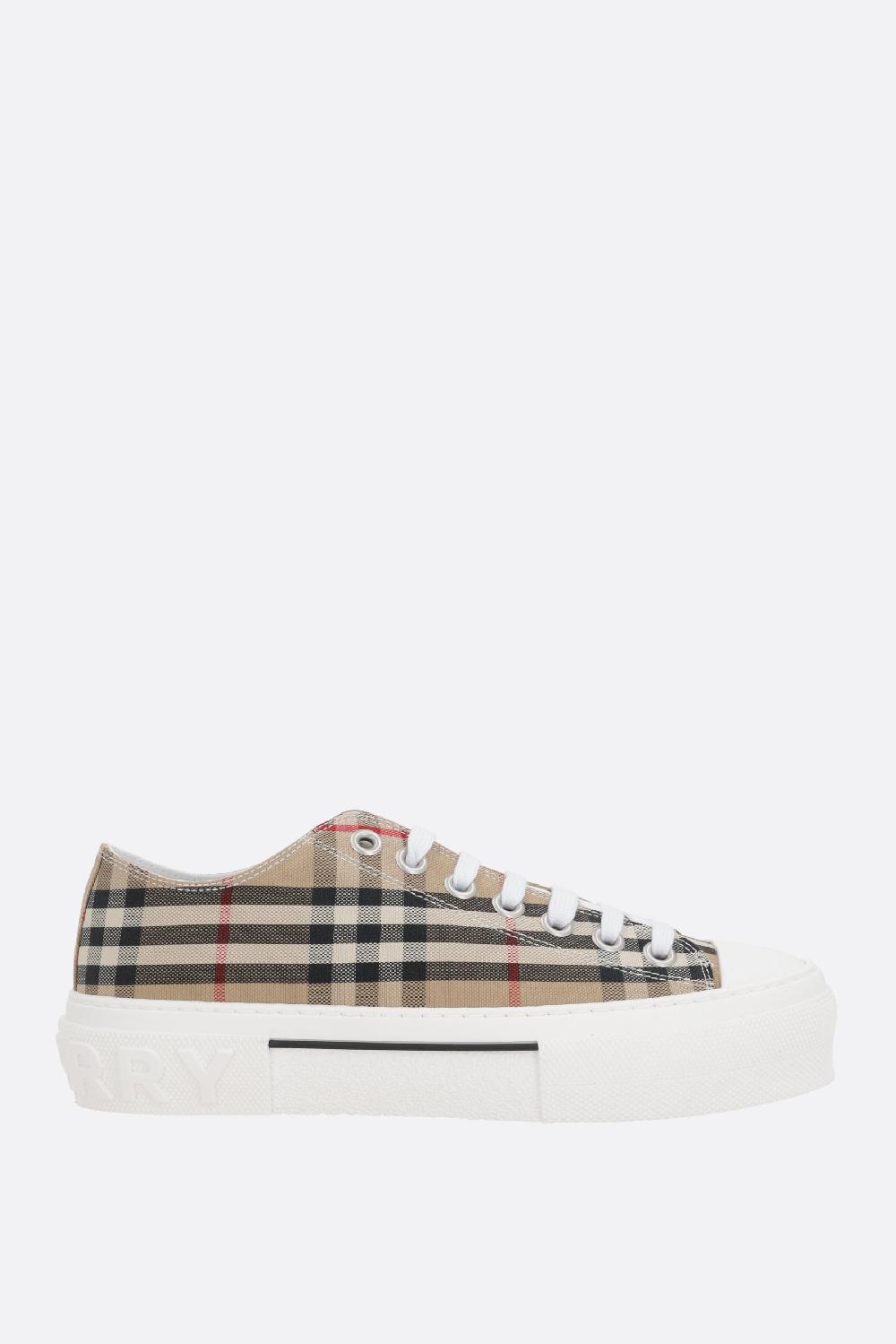 BURBERRY sneaker Jack in canvas