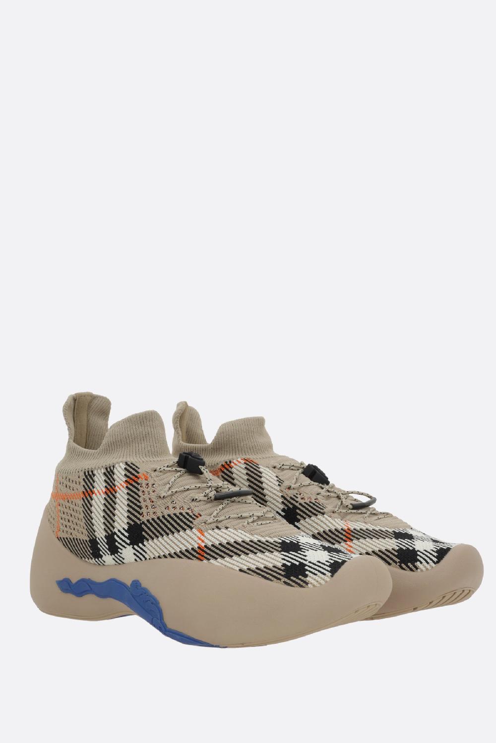 BURBERRY Sneaker Neptune In Maglia Check