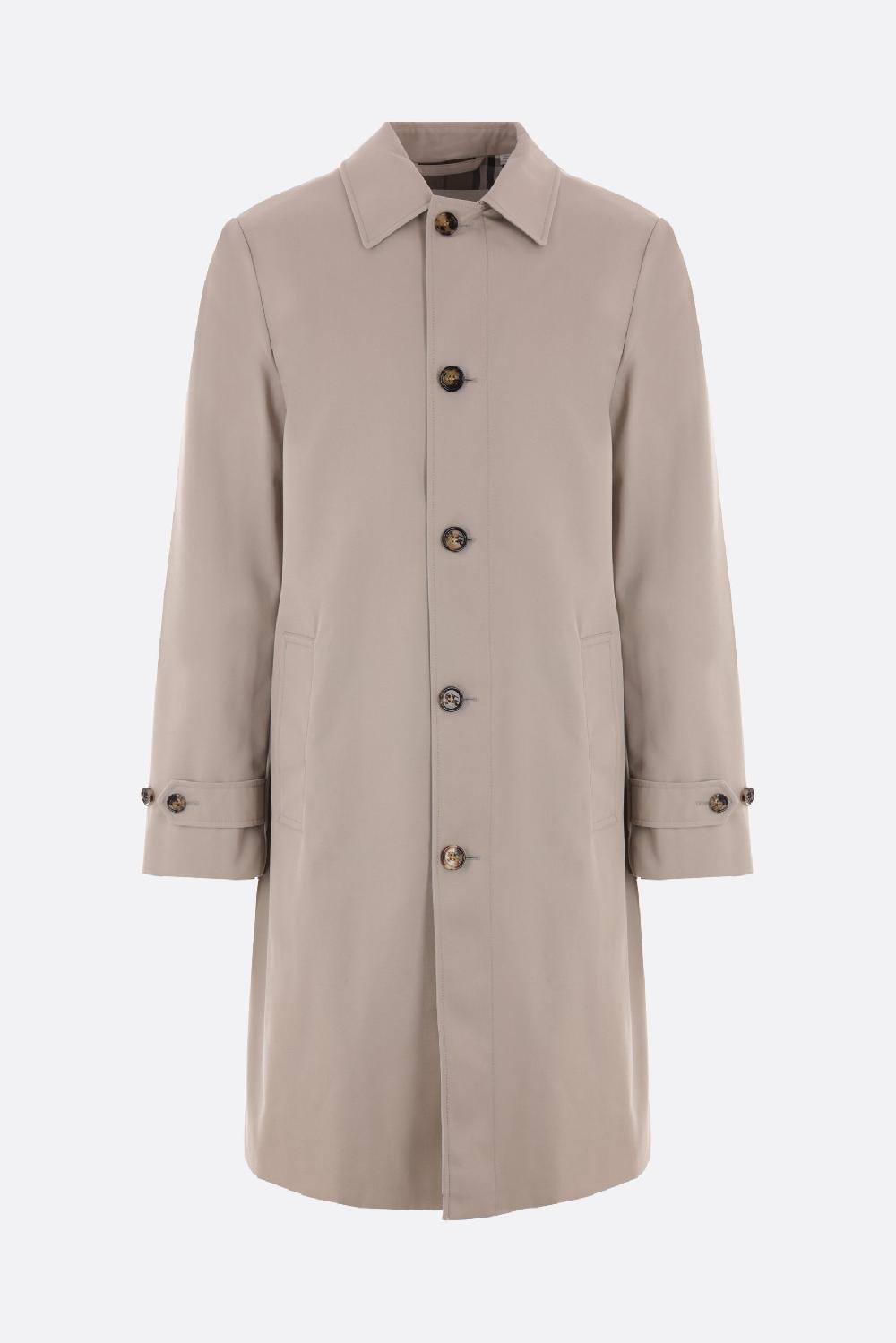 BURBERRY soprabito in misto cotone