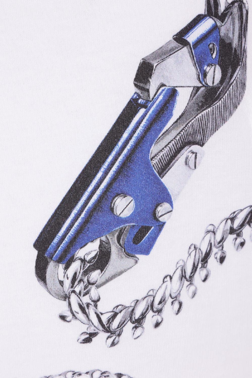 BURBERRY T-shirt In Cotone Stampa Knight