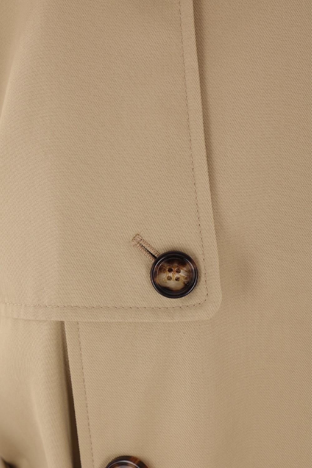 BURBERRY Trench Corto In Misto Cotone