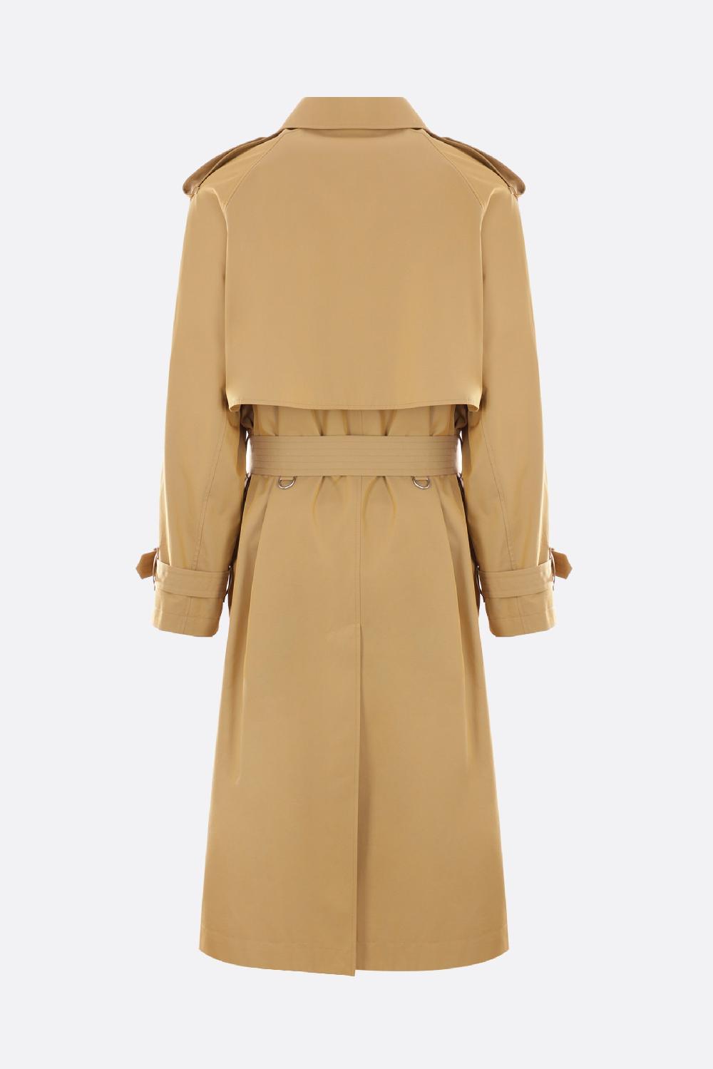 BURBERRY Trench Doppiopetto In Gabardine
