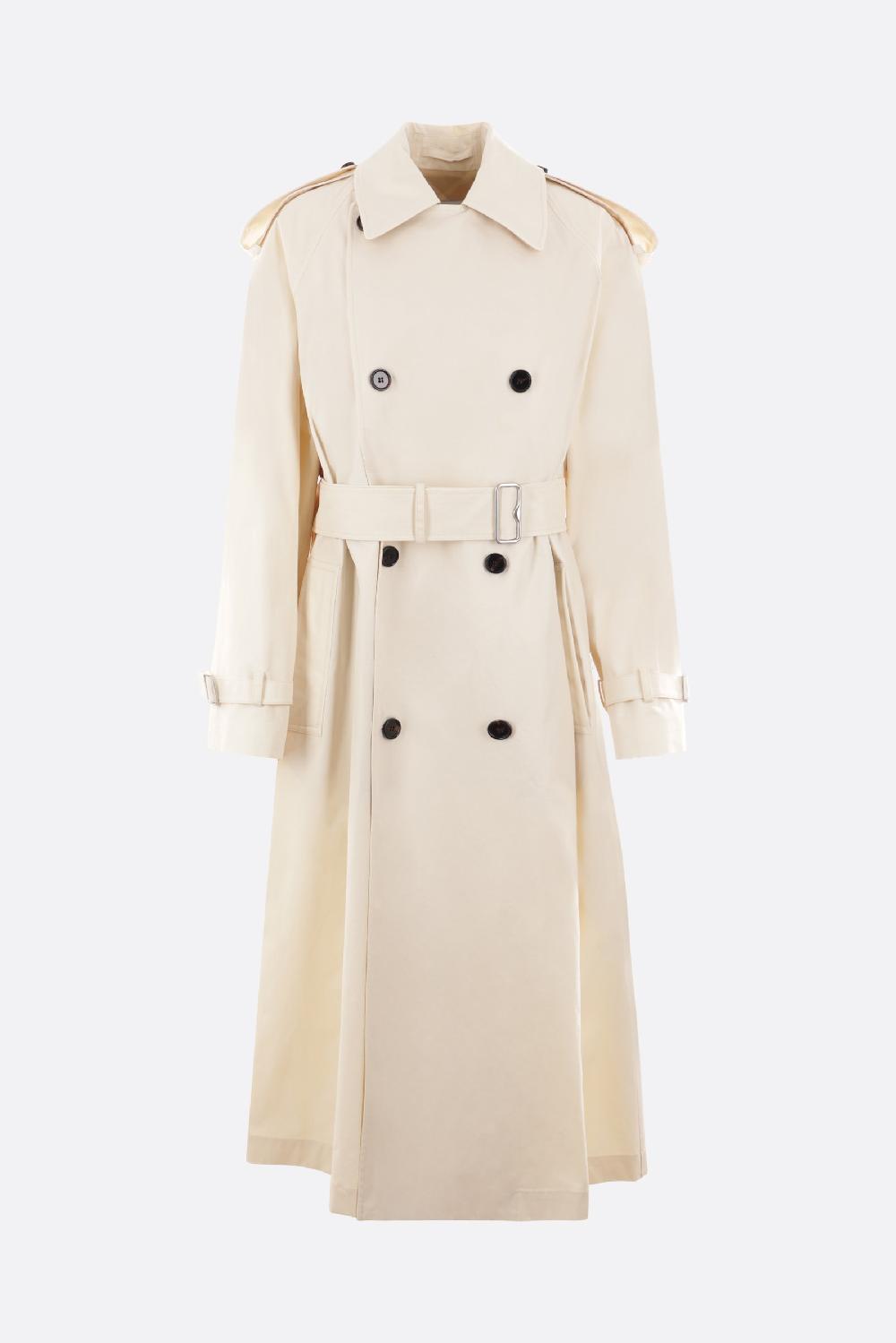 BURBERRY trench doppiopetto in gabardine