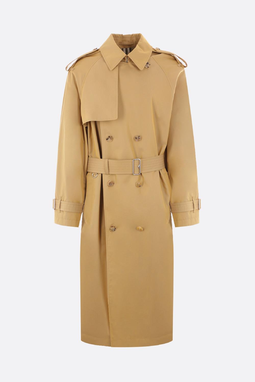 BURBERRY trench doppiopetto in gabardine