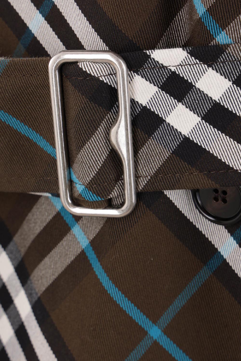 BURBERRY Trench Doppiopetto In Twill Check