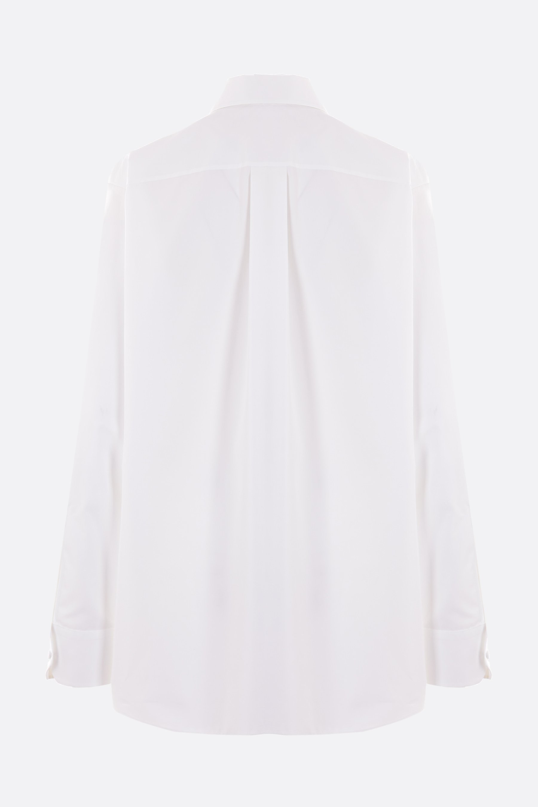 VALENTINO GARAVANI Camicia In Compact Popeline Con Ricamo