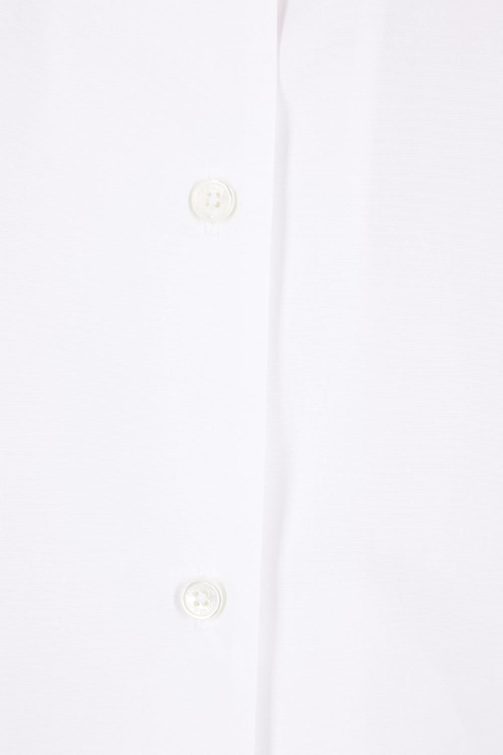 OFF WHITE Camicia In Popeline Con Cintura Incrociata