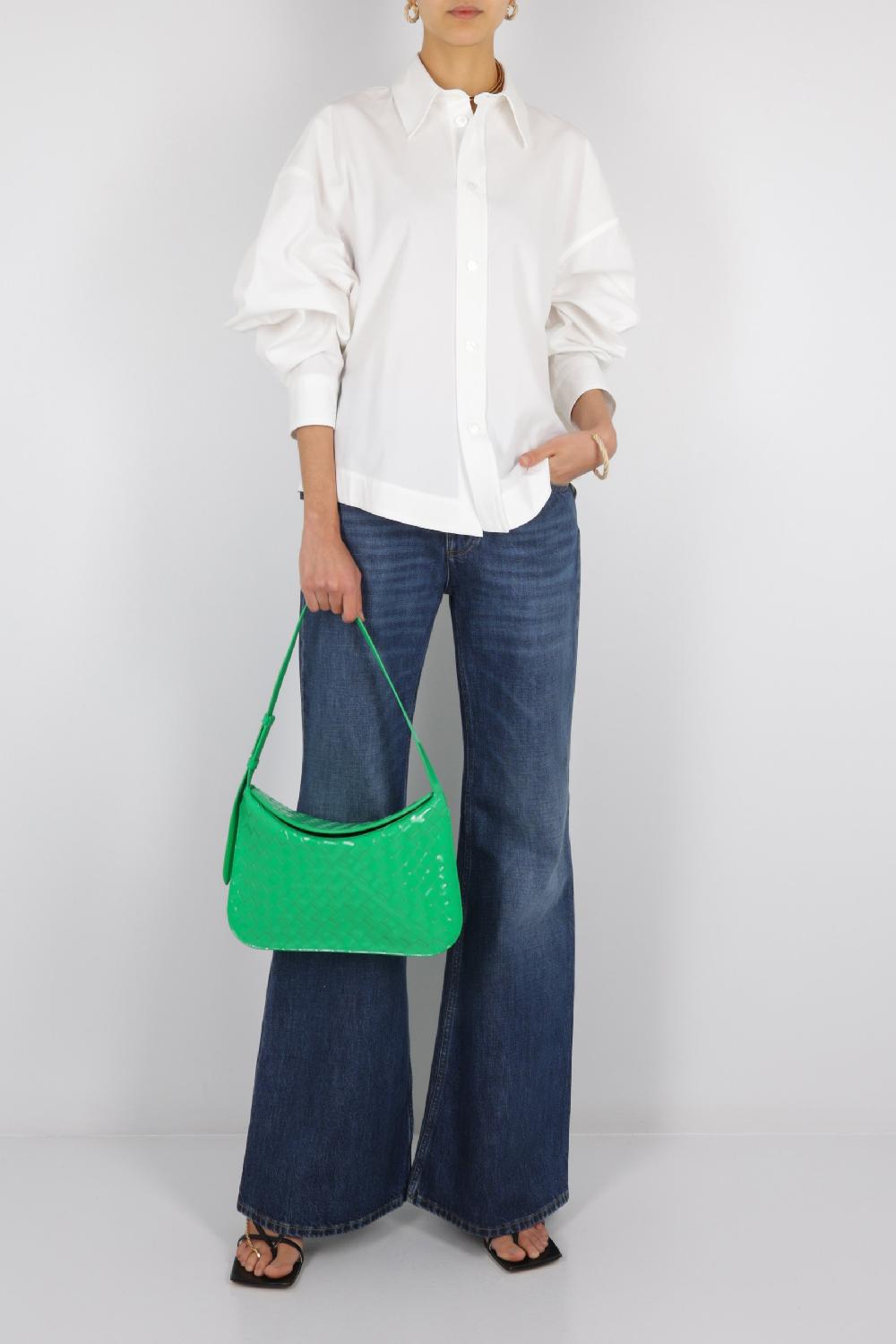 BOTTEGA VENETA Camicia In Popeline Con Effetto Balloon