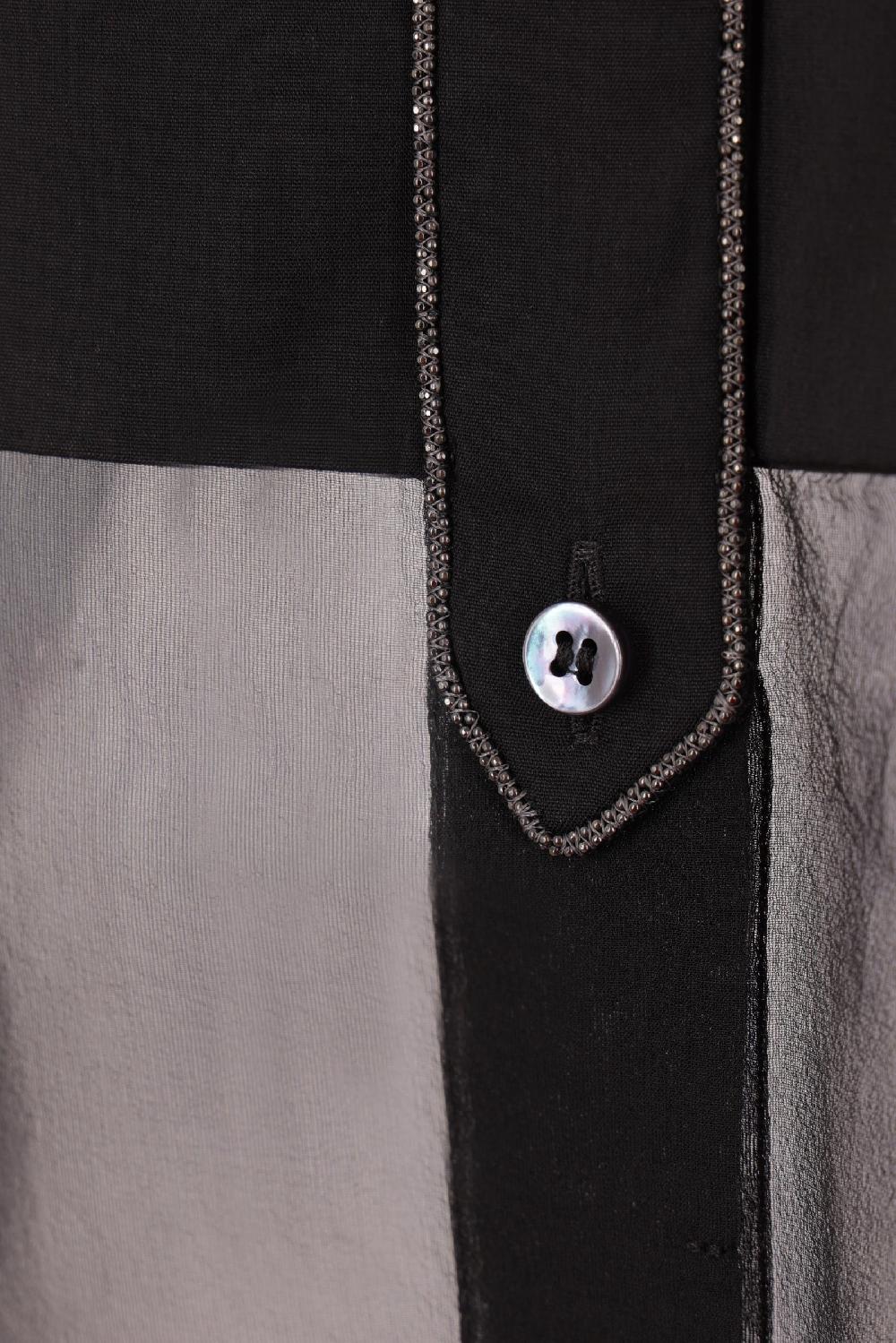 BRUNELLO CUCINELLI Camicia In Popeline E Seta Crispy Con Shiny Trims