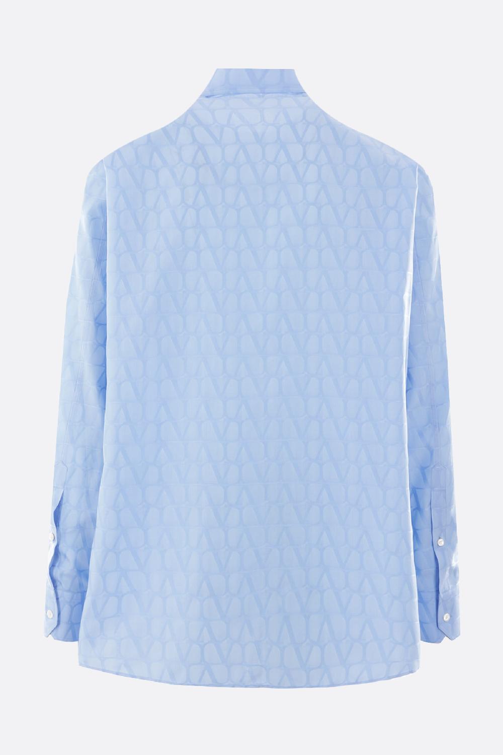 VALENTINO GARAVANI Camicia In Popeline Toile Iconographe