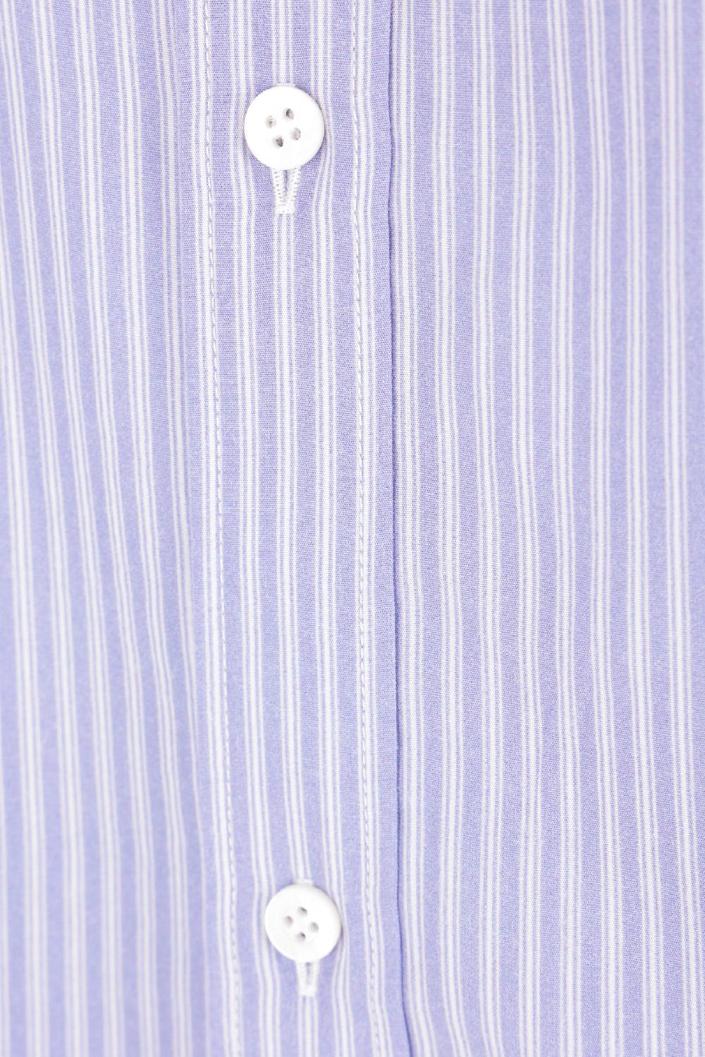 BALENCIAGA Camicia Oversize Fluida In Popeline A Righe