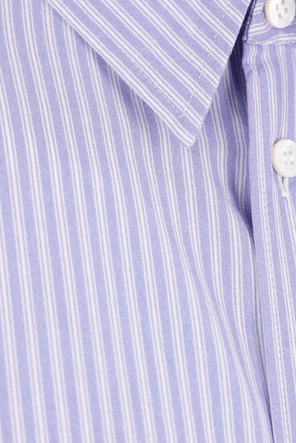 BALENCIAGA Camicia Oversize Fluida In Popeline A Righe