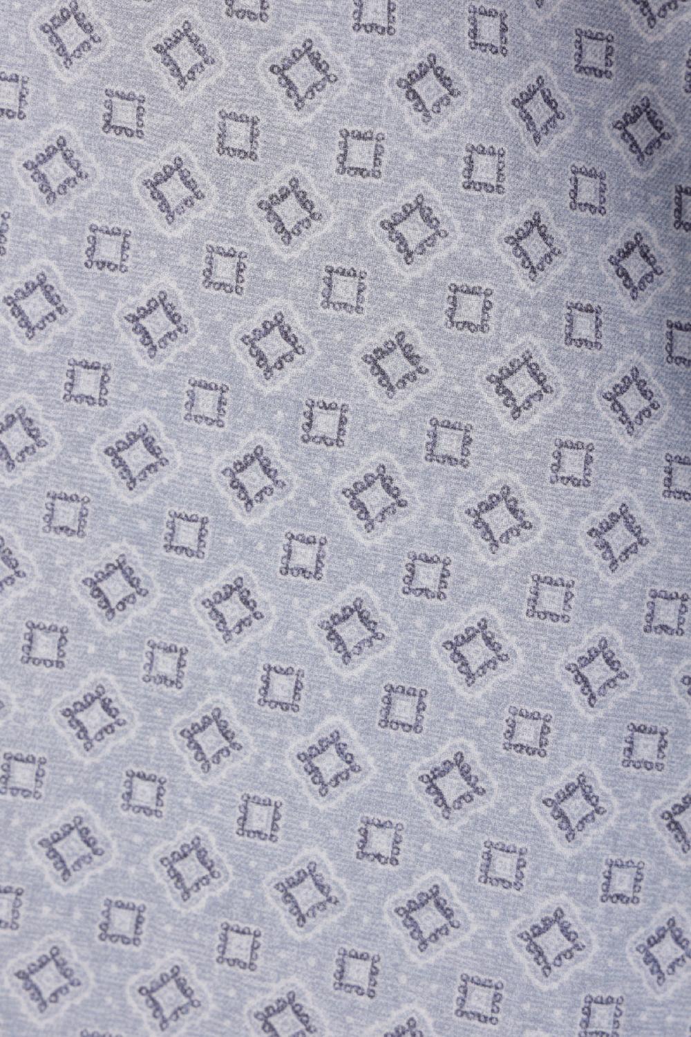 BRUNELLO CUCINELLI Camicia Slim-fit In Cotone Stampa Geometric