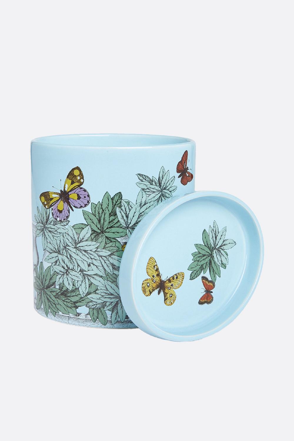 FORNASETTI Candela Profumata Grande Decoro Farfalle E Balaustra