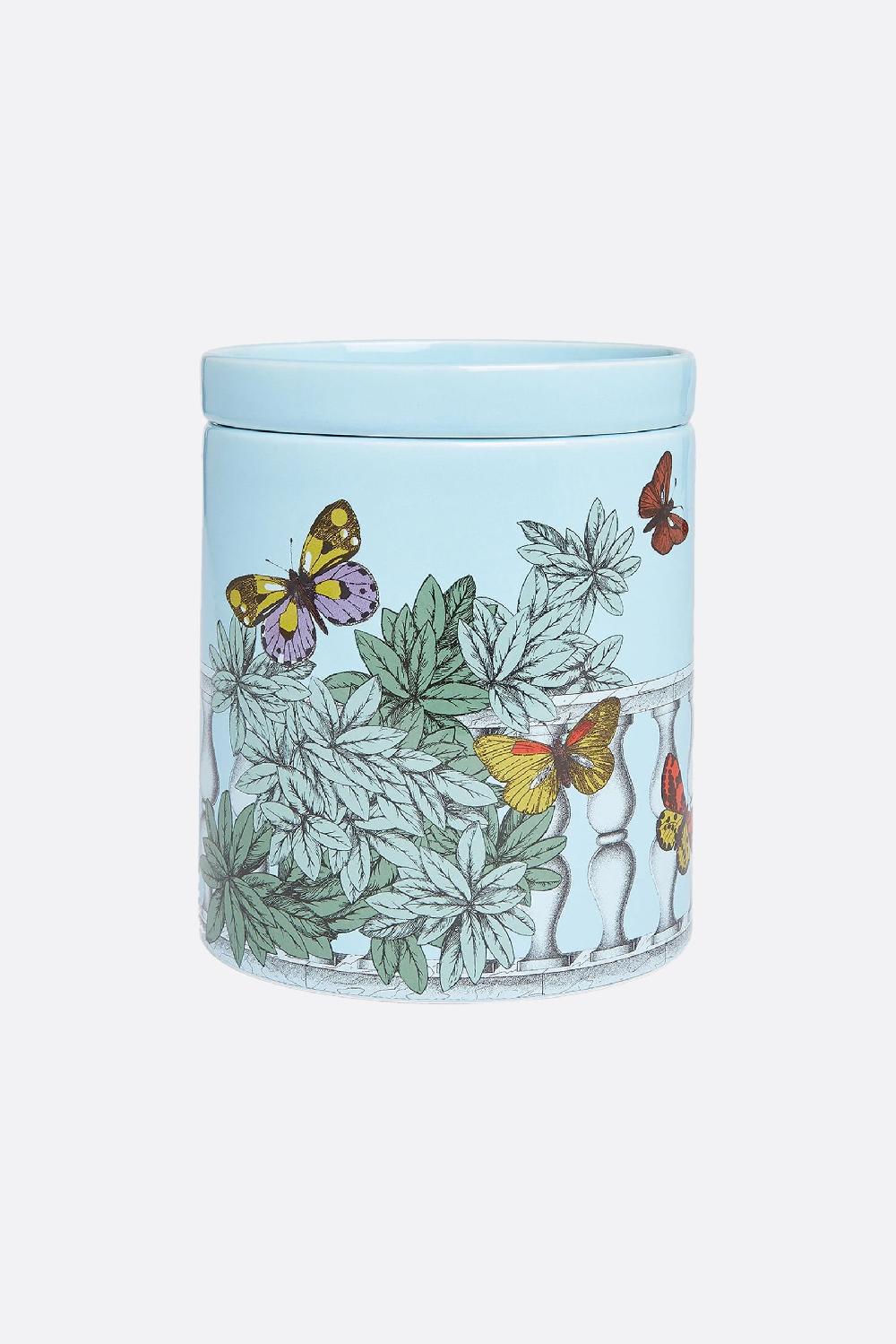 FORNASETTI candela profumata grande Decoro Farfalle e Balaustra