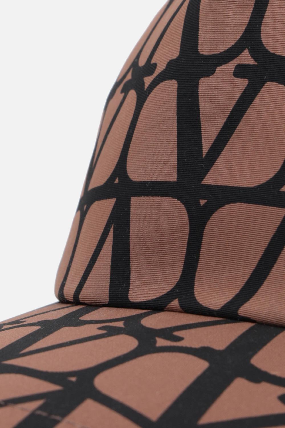 VALENTINO GARAVANI Cappello Baseball Toile Iconographe In Faille