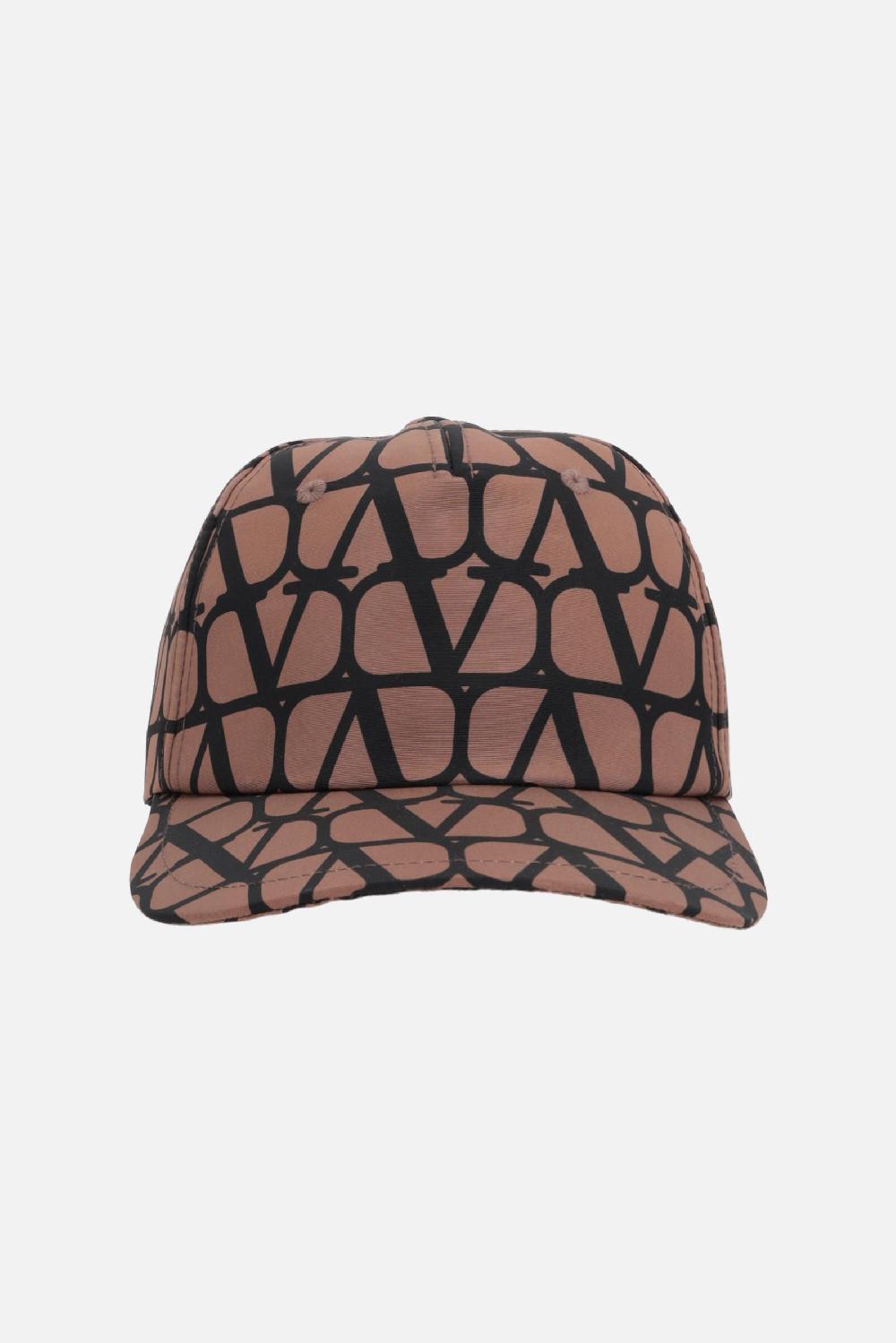 VALENTINO GARAVANI cappello baseball Toile Iconographe in Faille