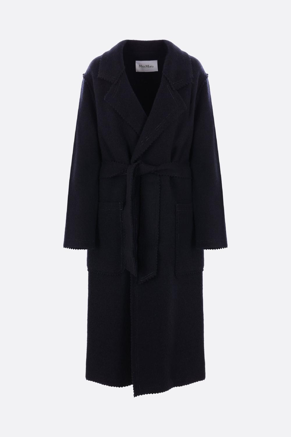 MAX MARA cappotto a vestaglia Jene in lana e cashmere