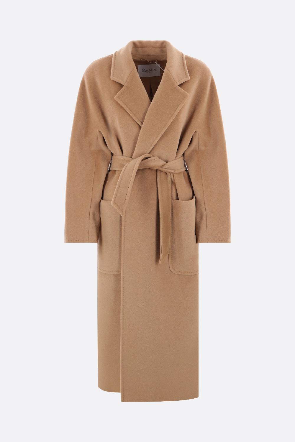 MAX MARA cappotto a vestaglia Locri in lana e cashmere