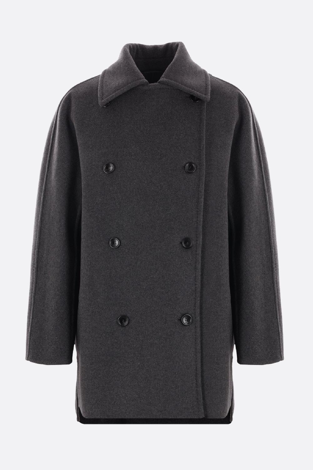 MAX MARA cappotto doppiopetto Asturie in lana e cashmere