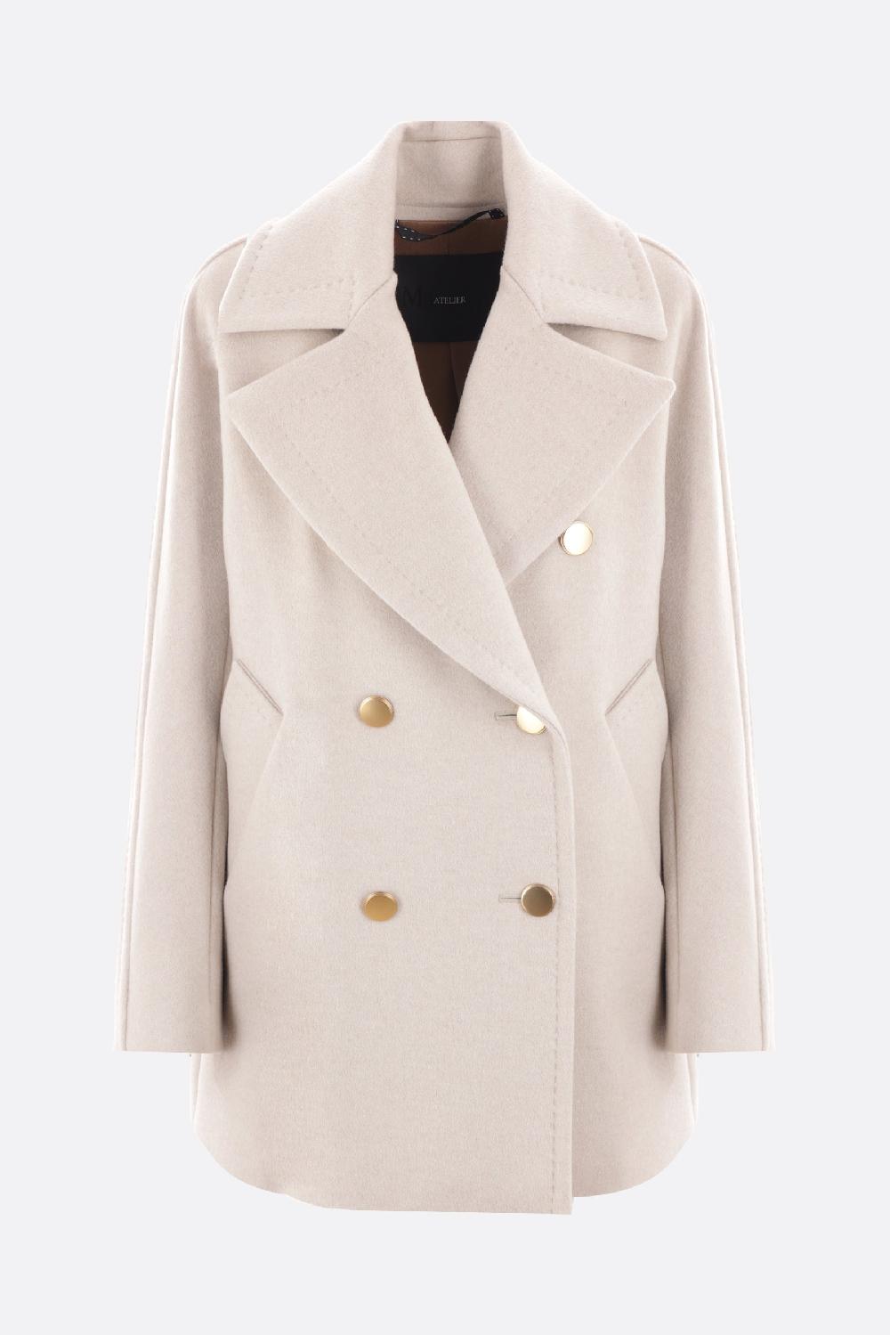 MAX MARA ATELIER cappotto doppiopetto Berta in cashmere