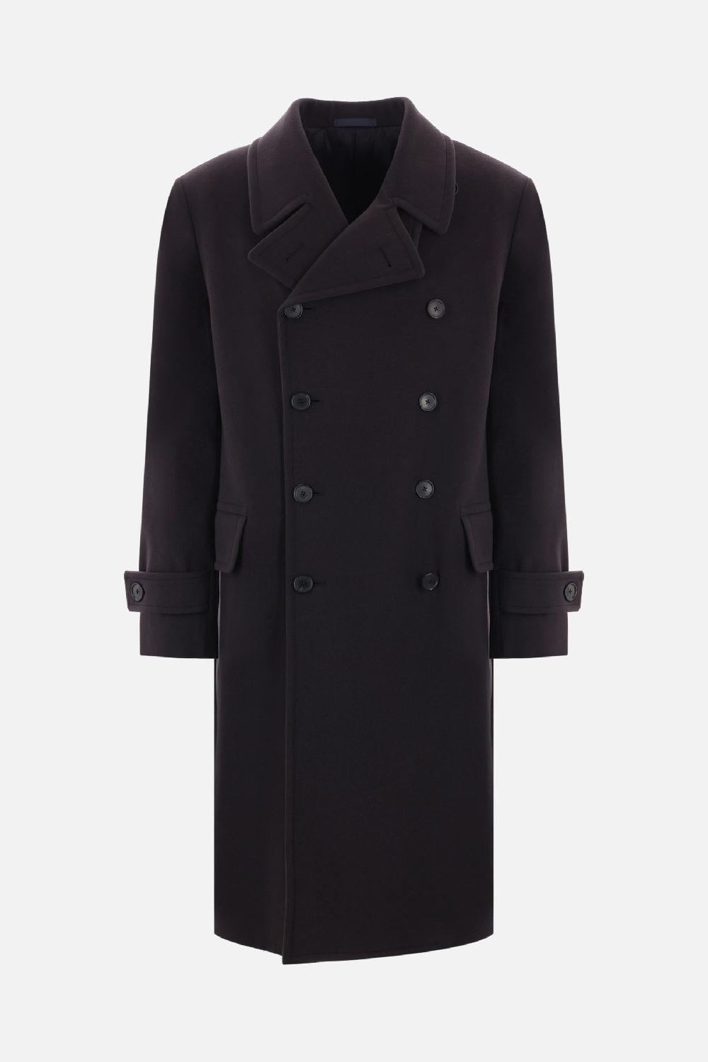 CARUSO cappotto doppiopetto Corsaro in lana e cashmere