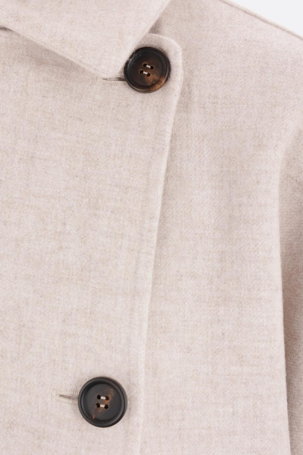 BRUNELLO CUCINELLI Cappotto Doppiopetto In Cashmere