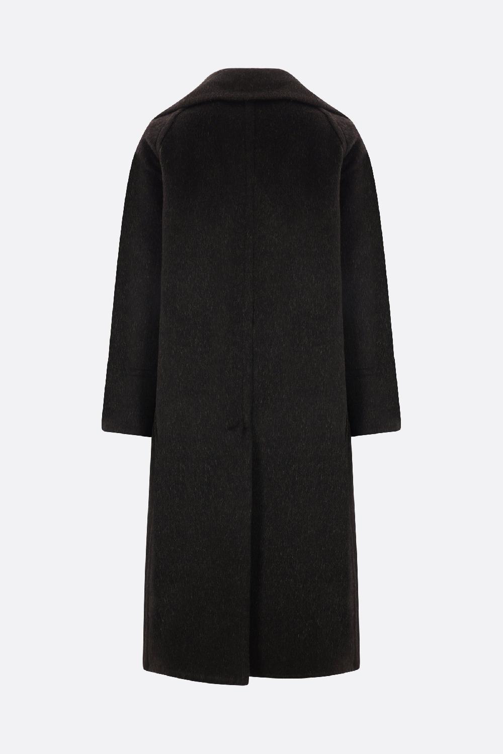 VALENTINO GARAVANI Cappotto Doppiopetto In Misto Lana Mohair