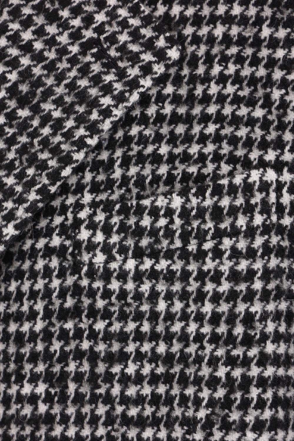 DOLCE & GABBANA Cappotto Doppiopetto In Misto Lana Pied-de-poule