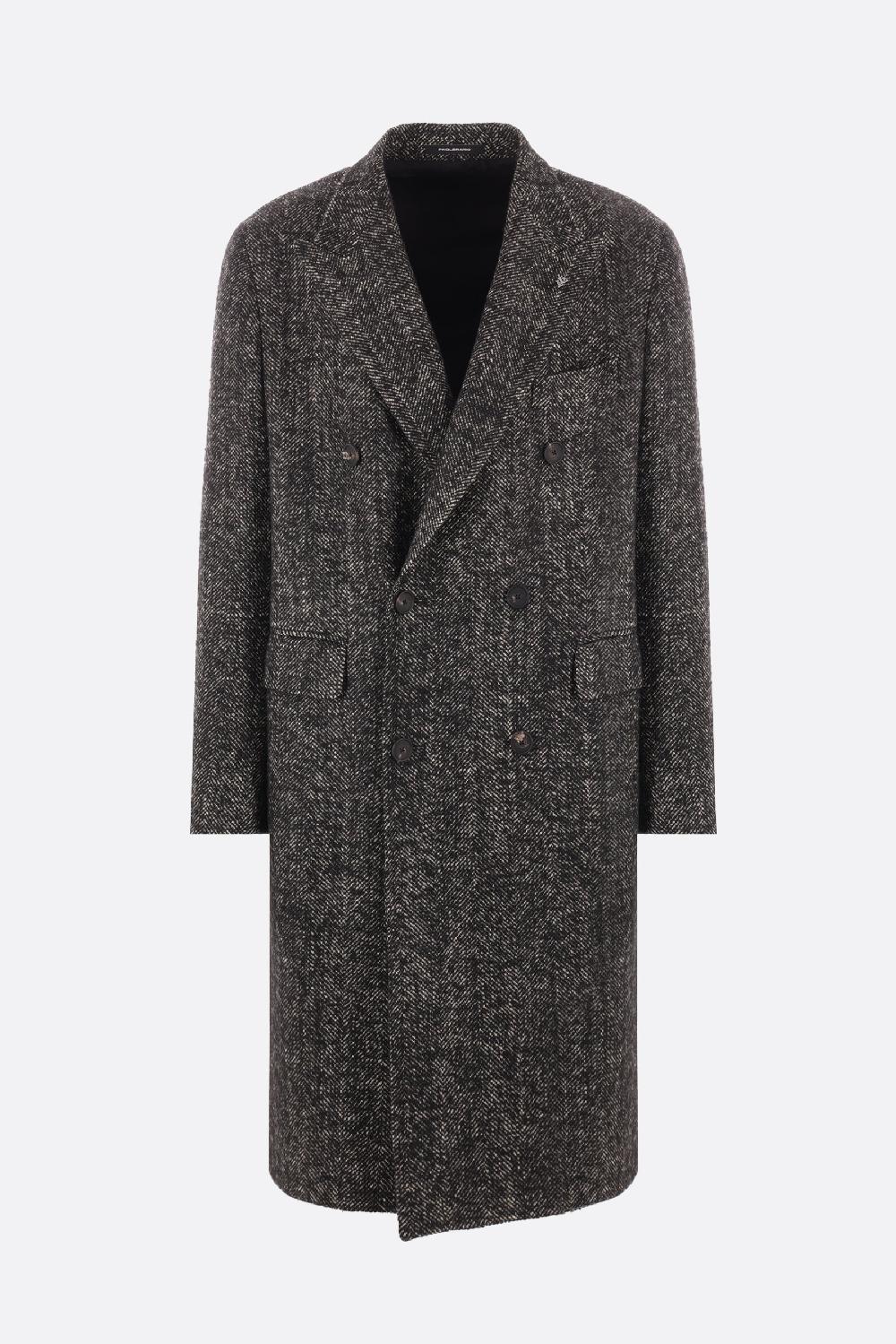 TAGLIATORE cappotto doppiopetto Pino Lerario in misto lana