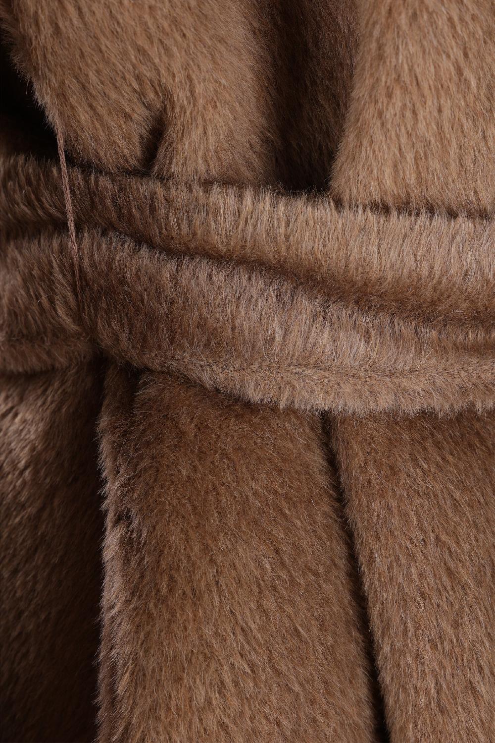 'S MAX MARA Cappotto Eliana In Lana E Alpaca Con Cappuccio