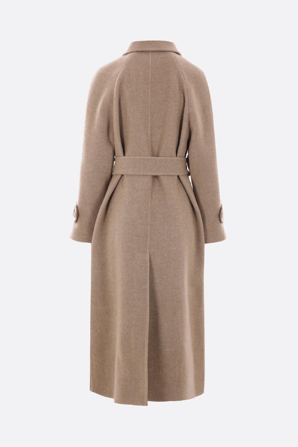 BRUNELLO CUCINELLI Cappotto Monopetto In Lana E Cashmere