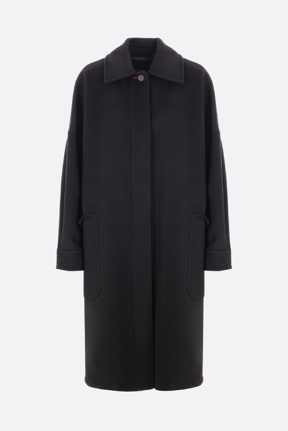 MAX MARA ATELIER cappotto oversize Baruffa in cashmere