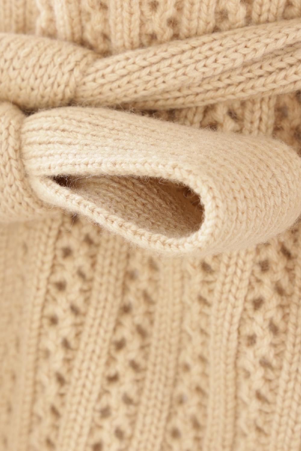 MAX MARA Cardigan Balzac In Lana E Cashmere Con Cintura