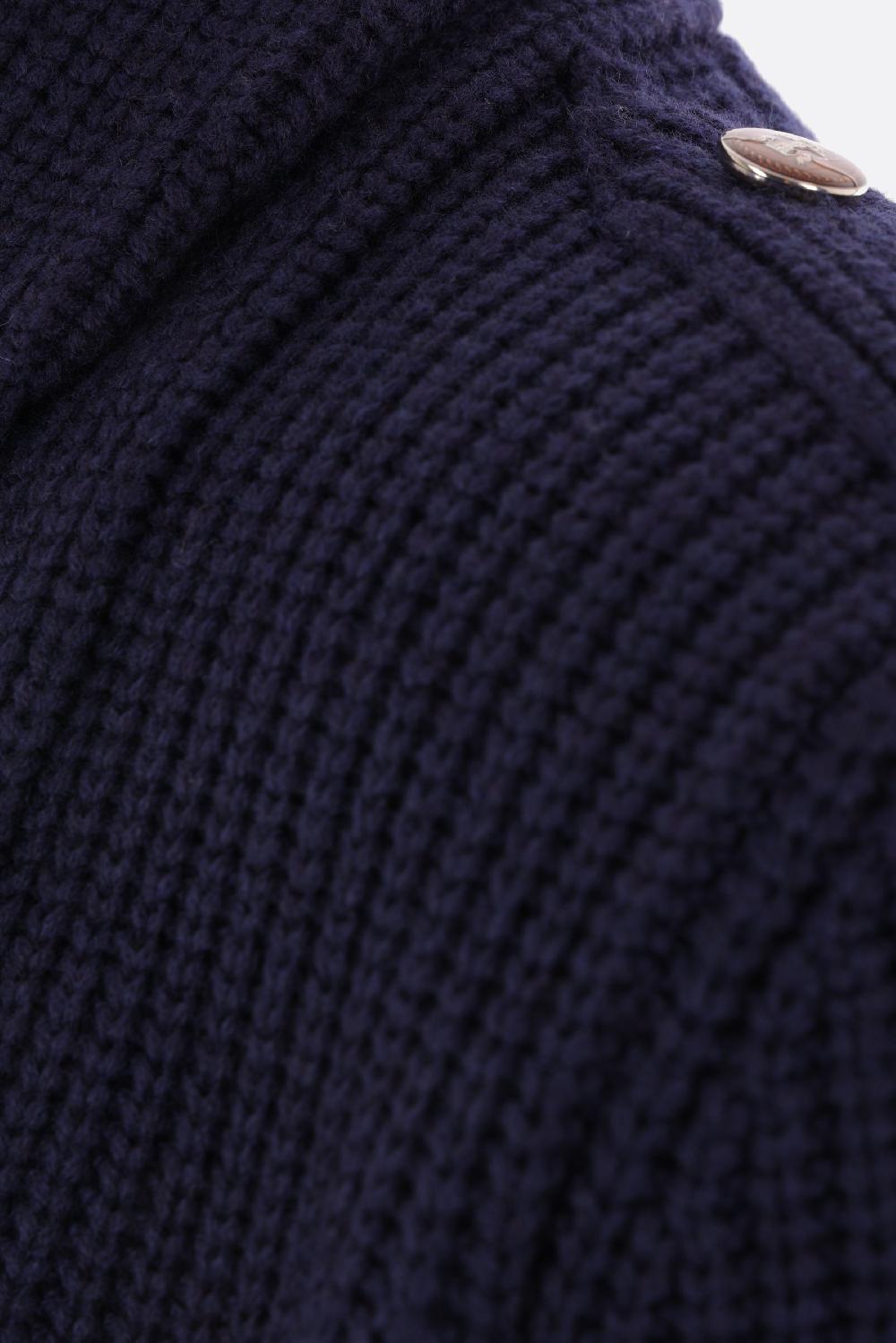 BRUNELLO CUCINELLI Cardigan Doppiopetto In Lana Cashmere E Seta