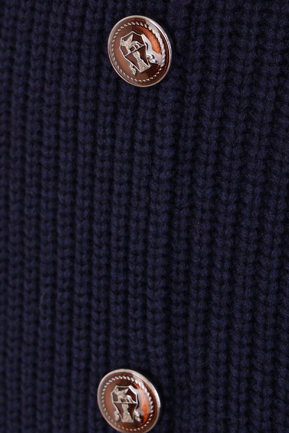 BRUNELLO CUCINELLI Cardigan Doppiopetto In Lana Cashmere E Seta