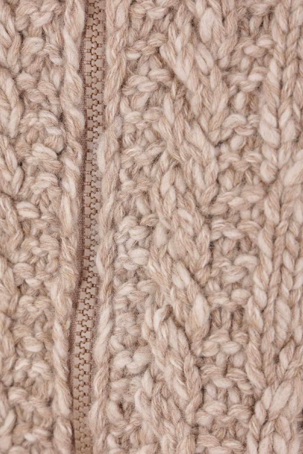 BRUNELLO CUCINELLI Cardigan Full-zip In Lana E Cashmere