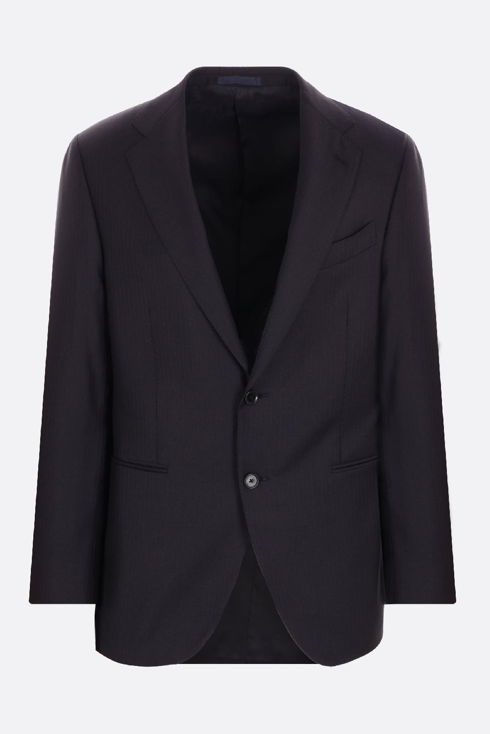 CARUSO Abito Tre Pezzi Norma In Lana