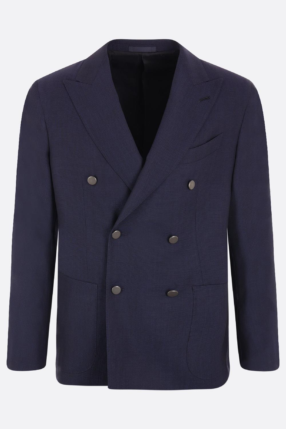 CARUSO Giacca Monopetto In Lana